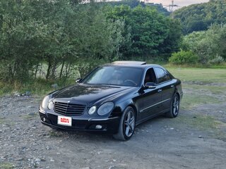 2008 Mercedes-Benz E-Класс 350 III (W211, S211) Рестайлинг, чёрный, 780000 рублей, вид 1