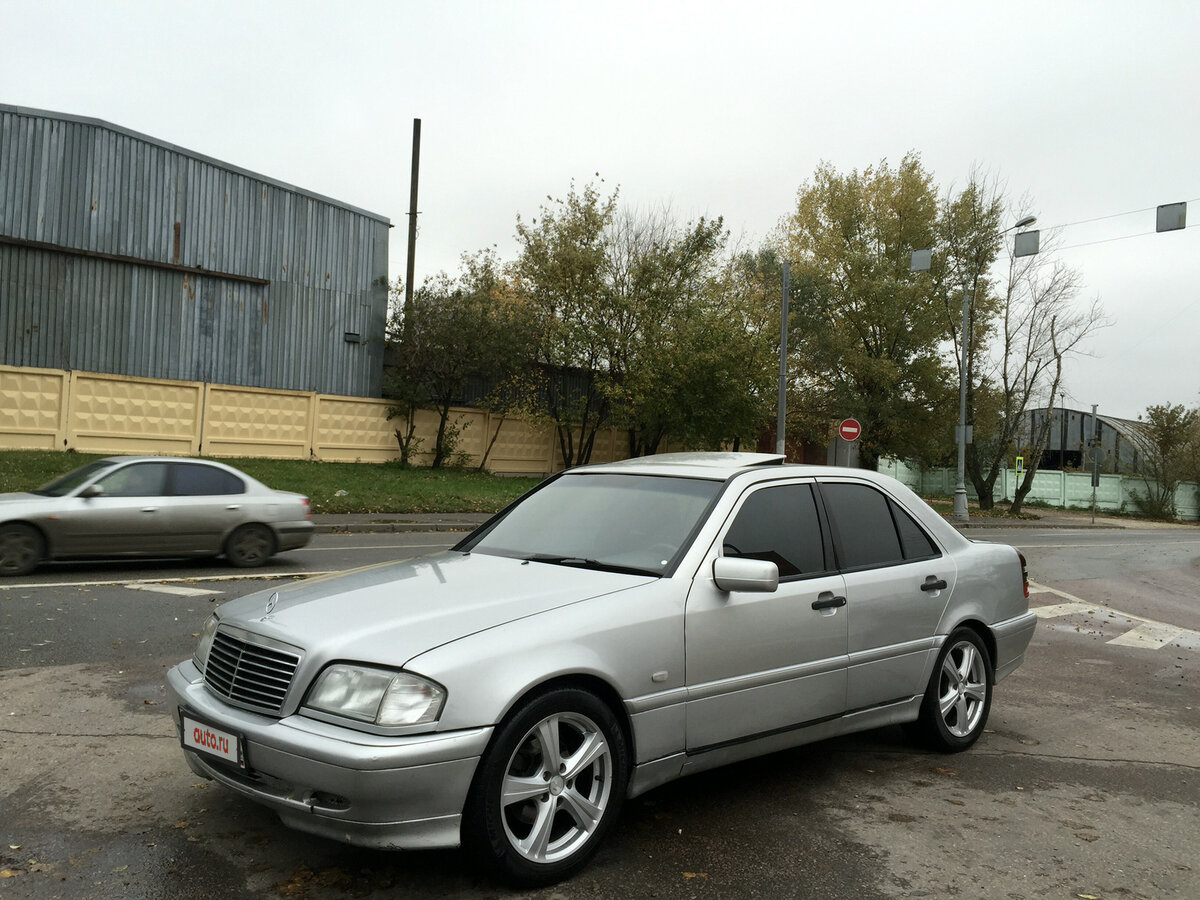 Мерседес w202 серебристый