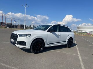 2020 Audi Q7 45 TDI II (4M) Рестайлинг, белый, 7800000 рублей, вид 1