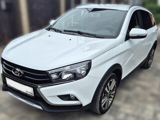 2022 Lada (ВАЗ) Vesta SW Cross I, белый, 1650000 рублей, вид 1