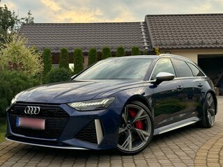 2020 Audi RS 6 IV (C8), синий, 7820000 рублей, вид 1