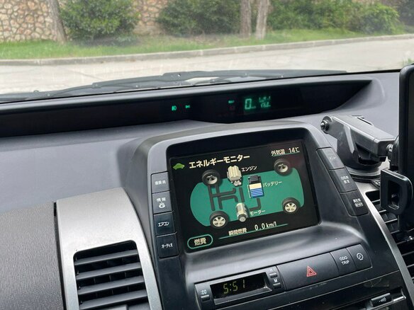 2009 Toyota Prius II Рестайлинг (XW20), зелёный, 700000 рублей - вид 5