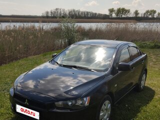 2007 Mitsubishi Lancer X, чёрный, 620000 рублей, вид 1