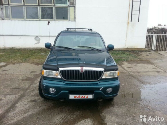 1997 Lincoln Navigator I, зелёный - вид 1