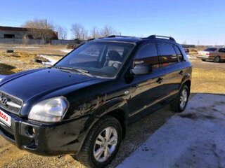 2008 Hyundai Tucson I, чёрный, 550000 рублей, вид 1