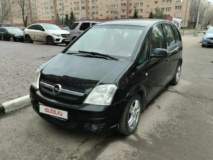 Купить б/у Opel Meriva A Рестайлинг 1.6 MT (105 л.с.) бензин механика в ...