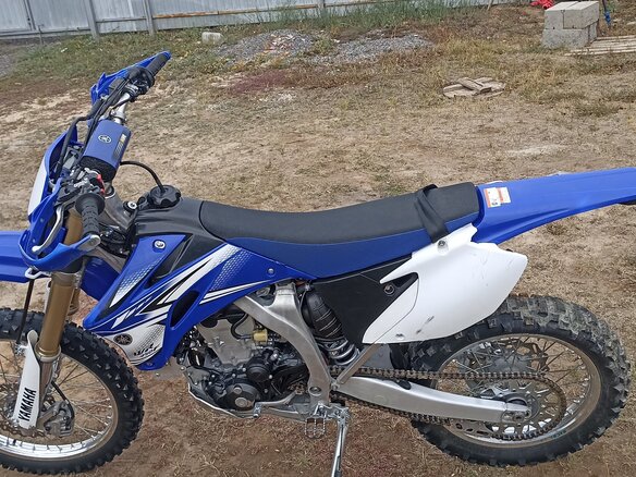2011 Yamaha WR450F, синий, 480000 рублей - вид 1