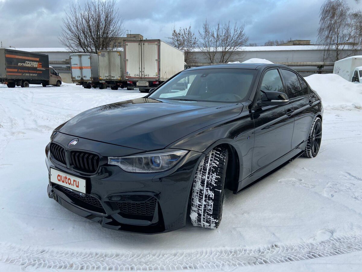 БМВ 335 черная
