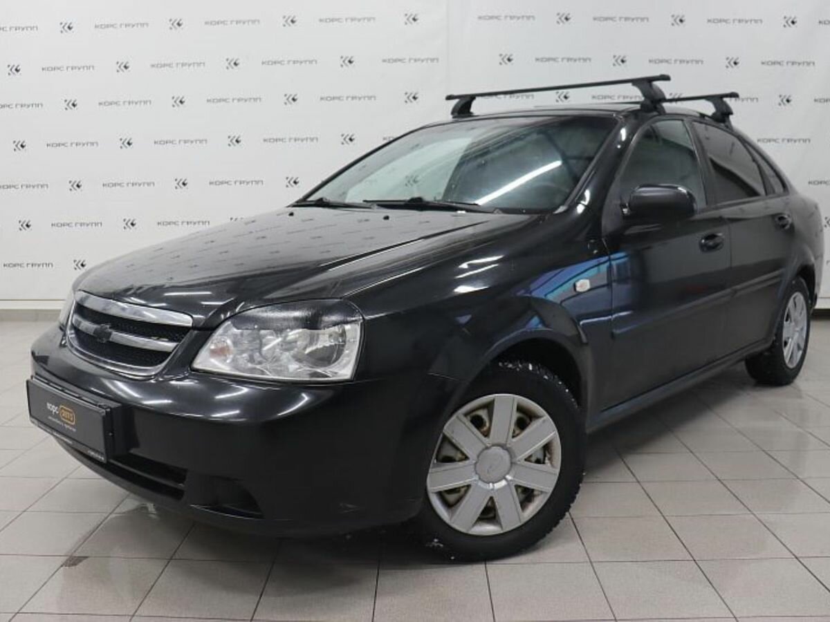 Chevrolet Lacetti 2008 седан черный