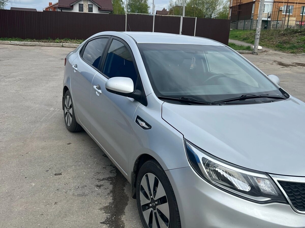 Купить б/у Kia Rio III Рестайлинг 1.6 MT (123 л.с.) бензин механика в ...
