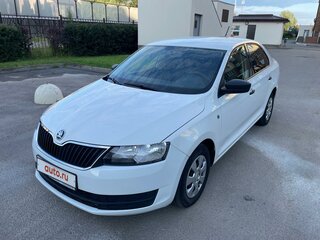 2017 Skoda Rapid I Рестайлинг, белый, 799950 рублей, вид 1