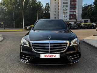 2018 Mercedes-Benz S-Класс 350 d Long VI (W222, C217) Рестайлинг, чёрный, 5600000 рублей, вид 1