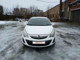2013 Opel Corsa D Рестайлинг II, белый, 330000 рублей, вид 1