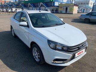 2021 Lada (ВАЗ) Vesta I, белый, 700000 рублей, вид 1