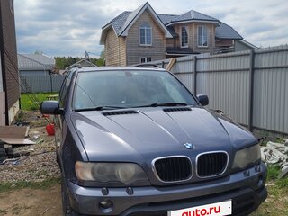 2000 BMW X5 3.0i I (E53), серый, 740000 рублей, вид 1