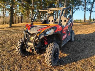2020 BRP Can-Am Maverick Trail, красный, 1250000 рублей, вид 1