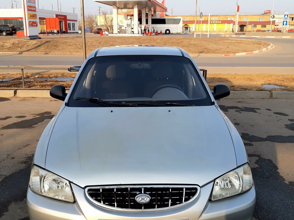 Купить б/у Hyundai Accent II ТагАЗ 1.5 MT (102 л.с.) бензин механика в ...