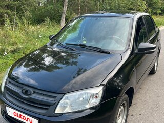 2013 Lada (ВАЗ) Granta I, чёрный, 450000 рублей, вид 1