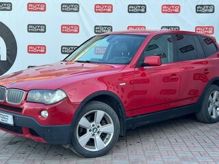 2007 BMW X3 30i I (E83) Рестайлинг, красный, 699990 рублей, вид 1