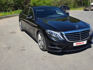 2016 Mercedes-Benz S-Класс 350 CDI BlueTEC Long 9G-TRONIC VI (W222, C217), чёрный, 2699999 рублей, вид 1