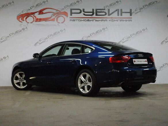 2015 Audi A5 I (8T) Рестайлинг, синий - вид 3