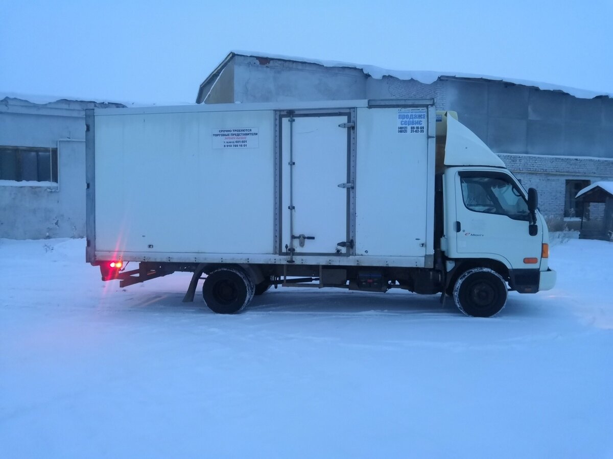 Hyundai HD 78 термобудка