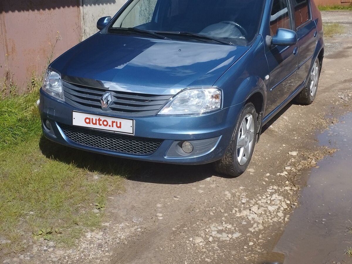Купить б/у Renault Logan I Рестайлинг 1.6 AT (103 л.с.) бензин автомат ...