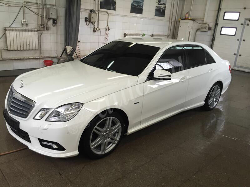 Mercedes w212 зима