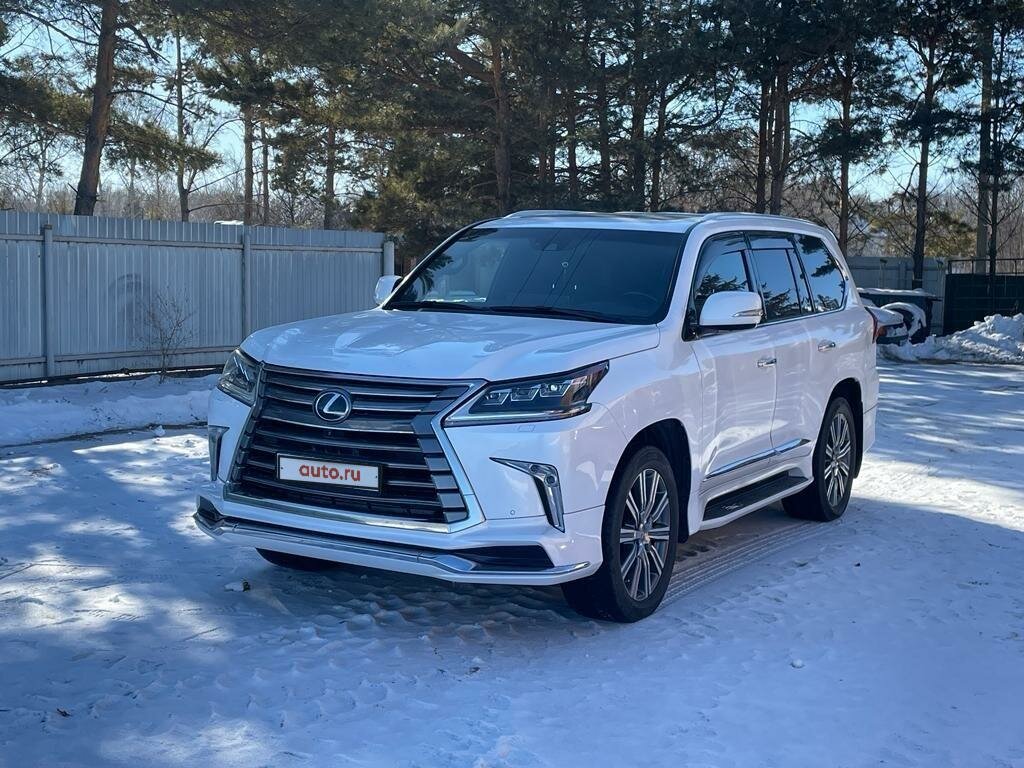Купить б/у Lexus LX III Рестайлинг 2 570 5.7 AT (367 л.с.) 4WD бензин ...