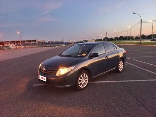 2007 Toyota Corolla X (E140, E150), синий, 580000 рублей, вид 1
