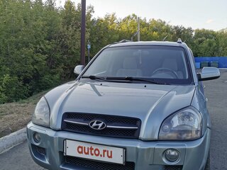 2005 Hyundai Tucson I, голубой, 710000 рублей, вид 1