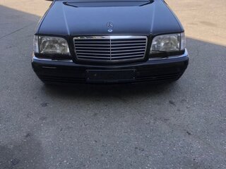 1997 Mercedes-Benz S-Класс 600 Long III (W140) Рестайлинг, чёрный, 5500000 рублей, вид 1