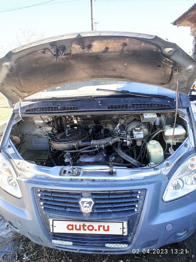 Купить б/у ГАЗ Соболь (2217) бензин механика в Челябинске: серебристый ...