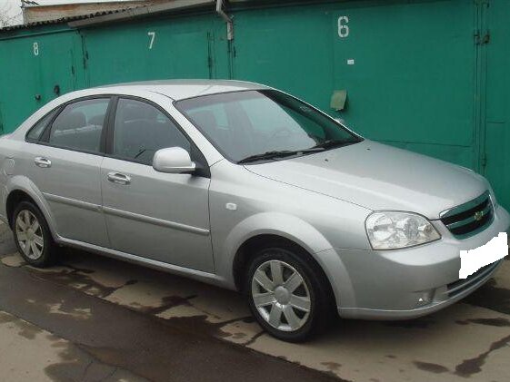 Chevrolet Lacetti серый седан