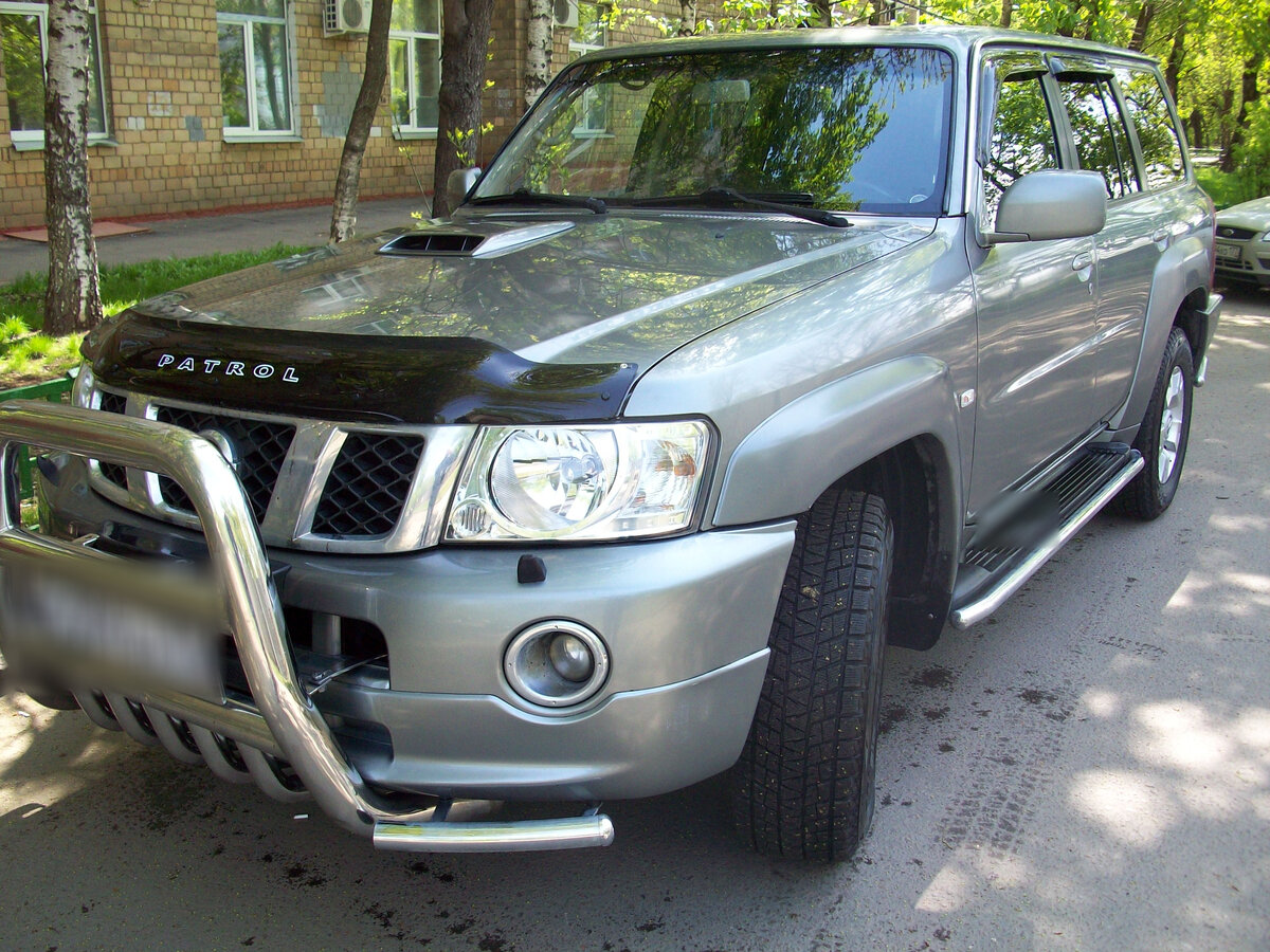 Nissan Patrol y61 Р±РµР»С‹Р№
