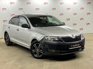 2014 Skoda Rapid I, серебристый, 429000 рублей, вид 1