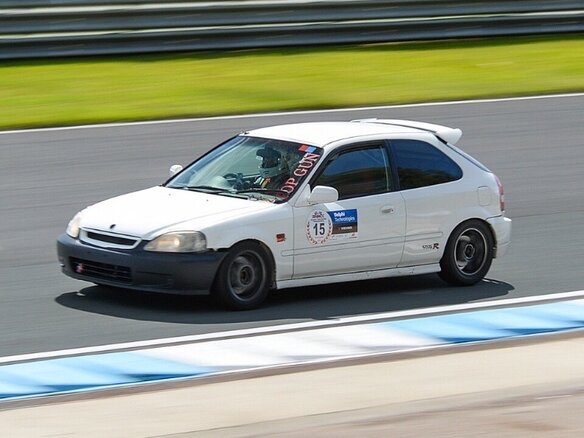 2000 Honda Civic Type R VI, белый - вид 3