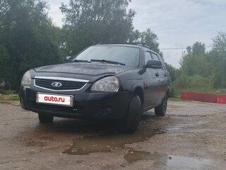 2010 Lada (ВАЗ) Priora I, чёрный, 250000 рублей, вид 1