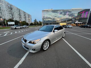 2006 BMW 5 серии 525i V (E60/E61), серебристый, 2500000 рублей, вид 1