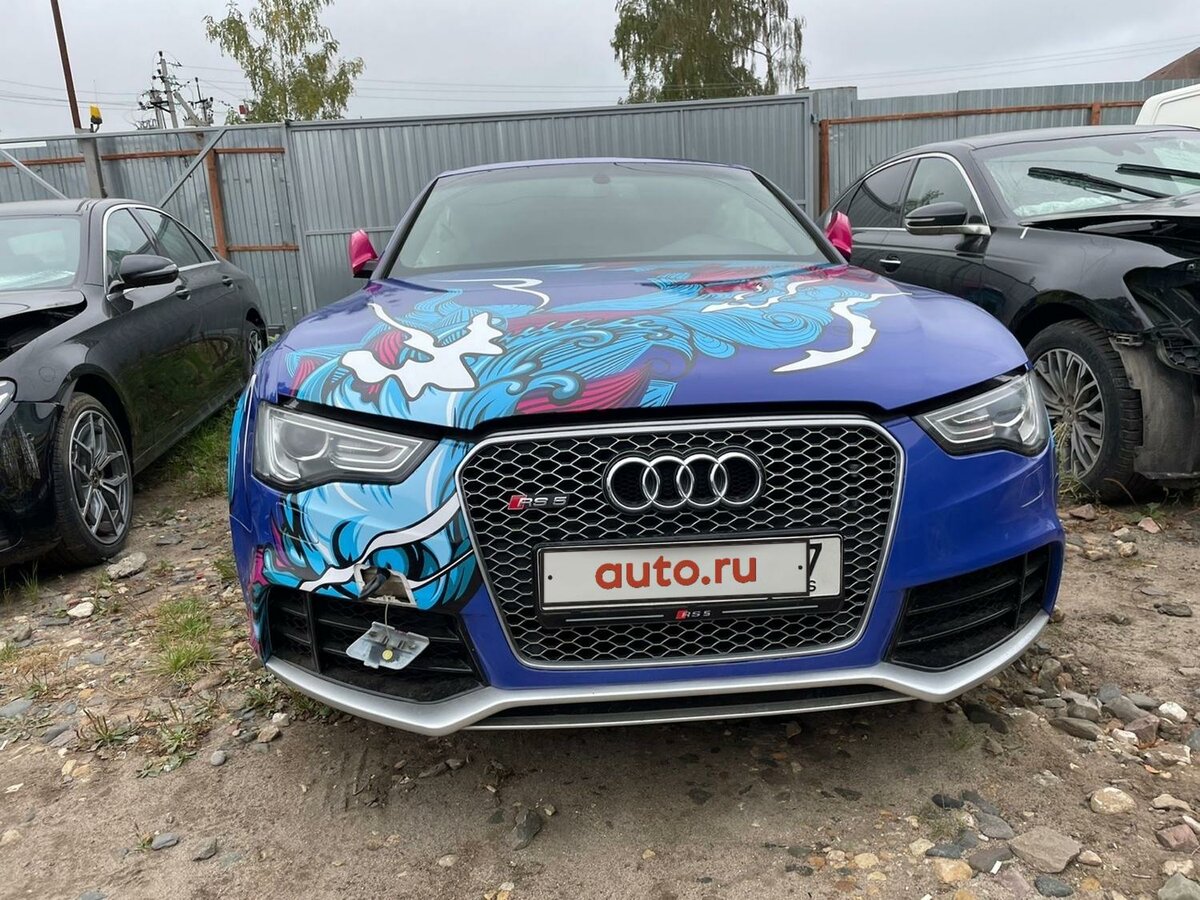 Купить б/у Audi RS 5 I (8T) Рестайлинг 4.2 AMT (450 л.с.) 4WD бензин ...