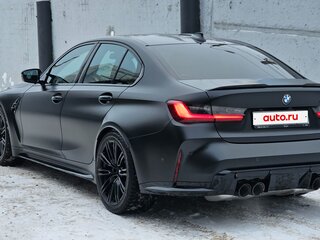 2021 BMW M3 Competition Package VI (G80), чёрный, 11500000 рублей, вид 3