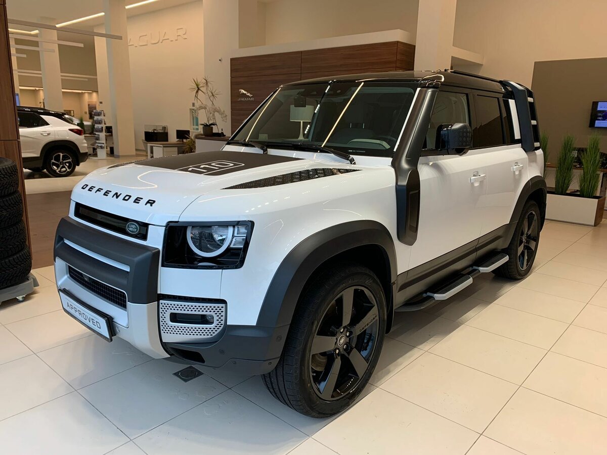 Купить б/у Land Rover Defender II 110 2.0d AT (200 л.с.) 4WD дизель ...