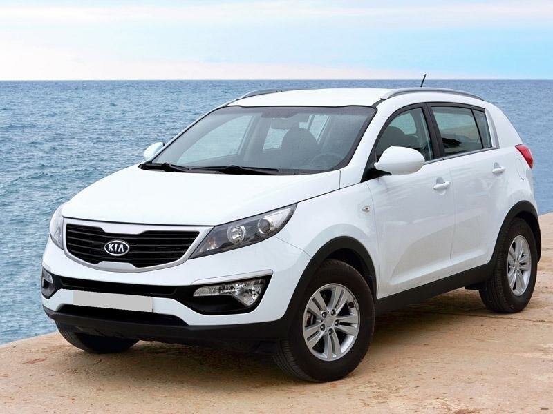 Kia Sportage 2012 белая