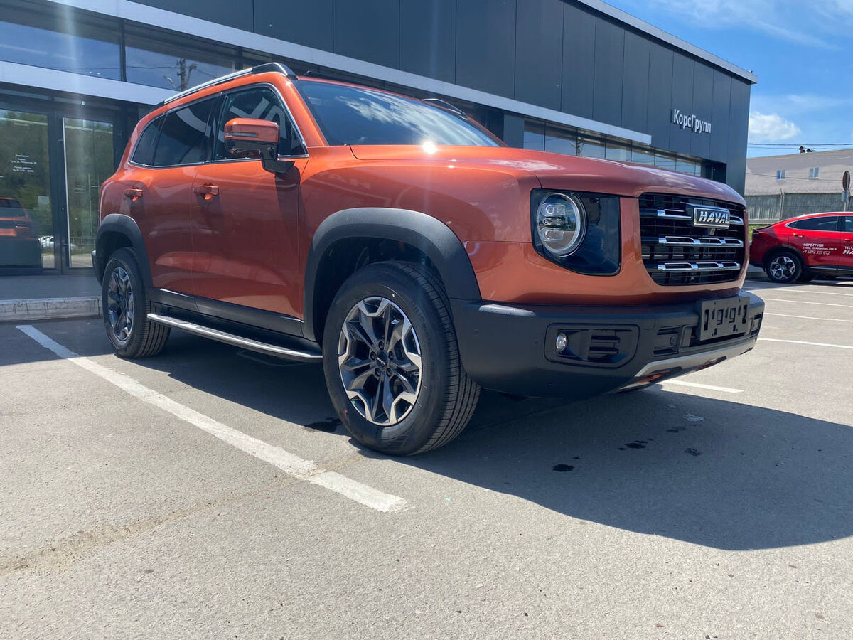 Haval Dargo 2022 оранжевый