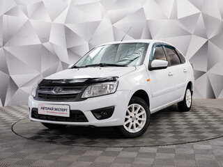 2015 Lada (ВАЗ) Granta I, белый, 414000 рублей, вид 1