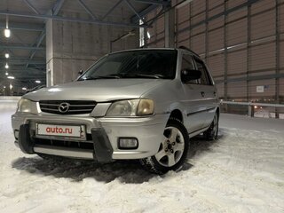 2002 Mazda Demio I (DW), белый, 335000 рублей, вид 1