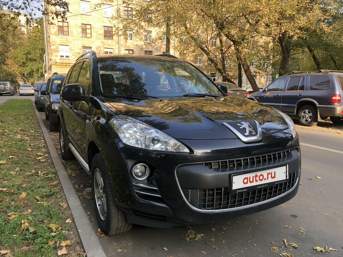 Пежо 4007 вариатор буксировка