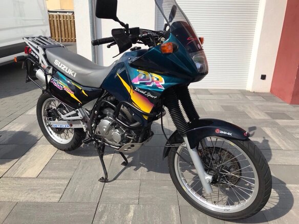 2000 Suzuki XF 650 Freewind, синий - вид 11