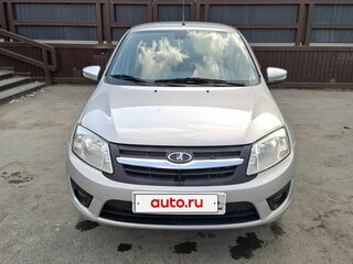 2016 Lada (ВАЗ) Granta I, серебристый, 550000 рублей, вид 1