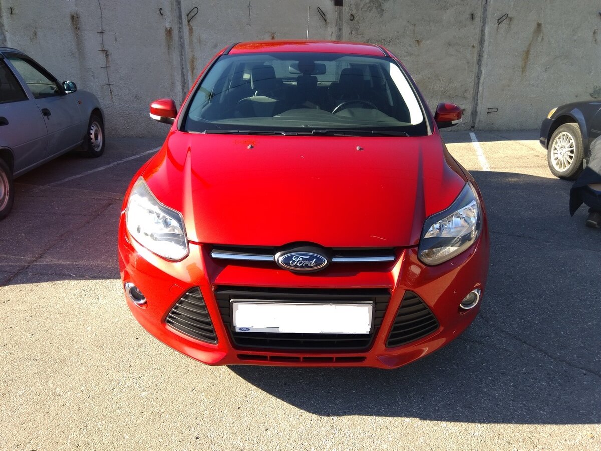 Candy Red Ford Focus
